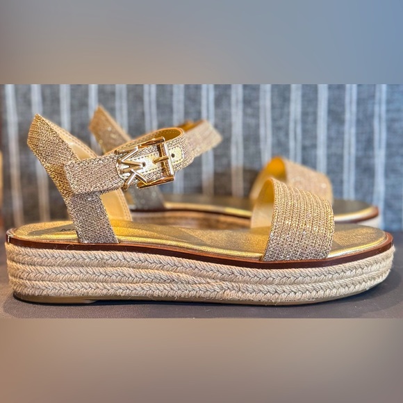 Michael Kors Shoes - Michael Kors Women's Richie Espadrille, Pale Gold